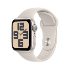 Apple Watch Series SE Cellulaire 40mm Aluminium Lumière Stellaire avec Bracelet - Grade A avec Boîte et… — R3 · Smarty Paris 18e